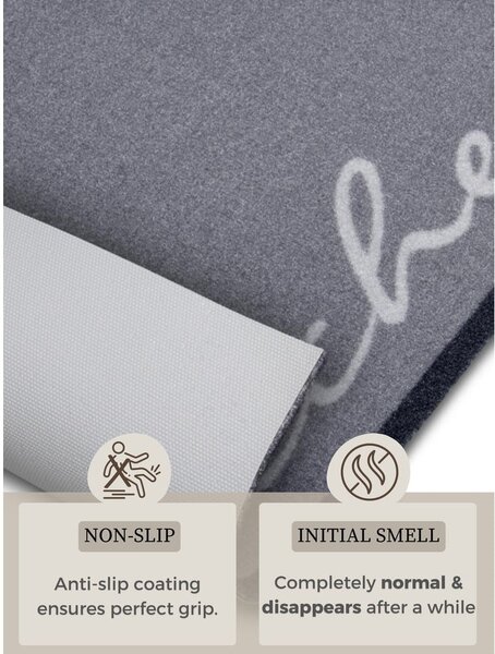 Runner grigio da cucina, 50 x 150 cm Cook & Clean - Zala Living