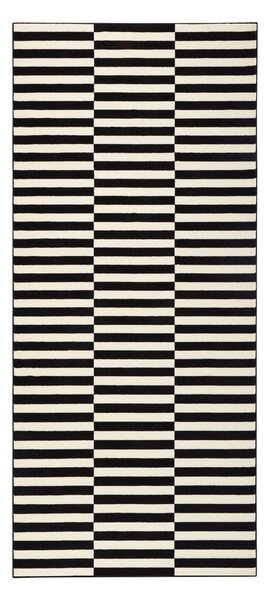 Tappeto nero/color crema 80x200 cm Gloria – Hanse Home