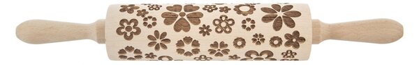 Mattarello con rilievo in legno – Orion