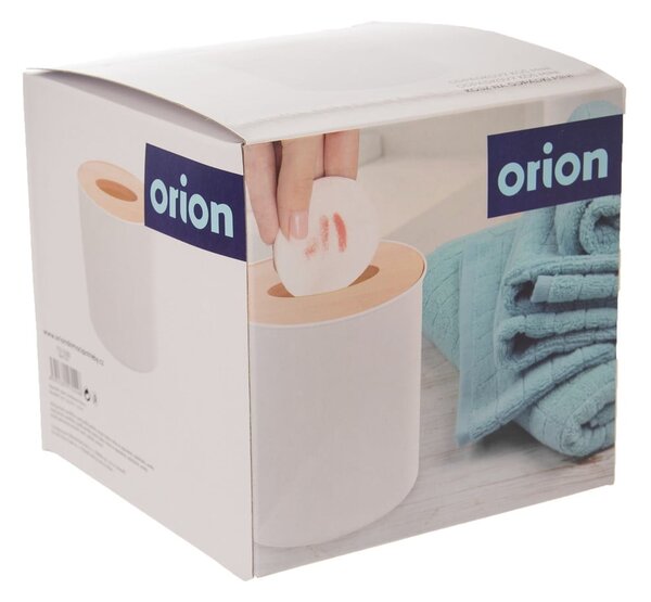 Cestino per la spazzatura bianco in plastica da ufficio 1,6 l Whitney – Orion