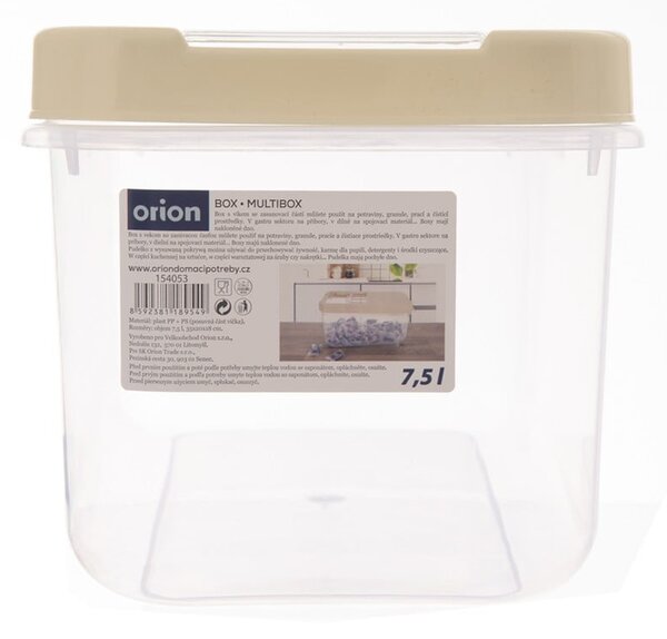 Scatola di plastica con coperchio 35x20x18 cm Slop - Orion