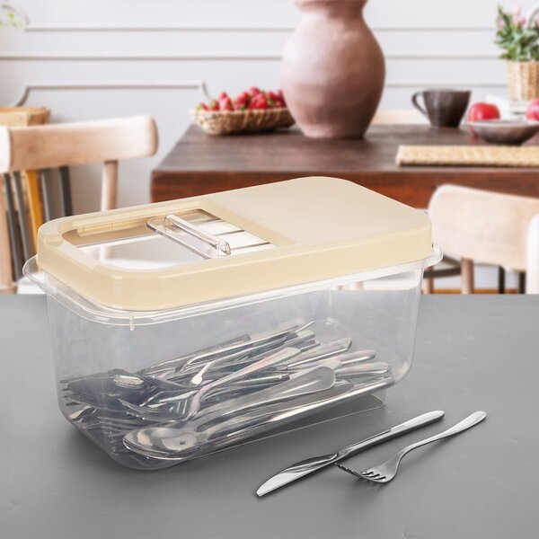 Scatola di plastica con coperchio 35x20x18 cm Slop - Orion