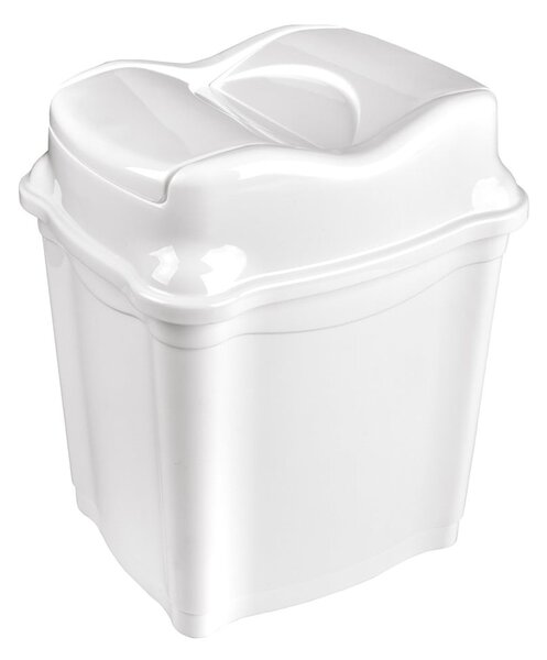 Bidone in plastica bianca 9 L Whirpool - Orion