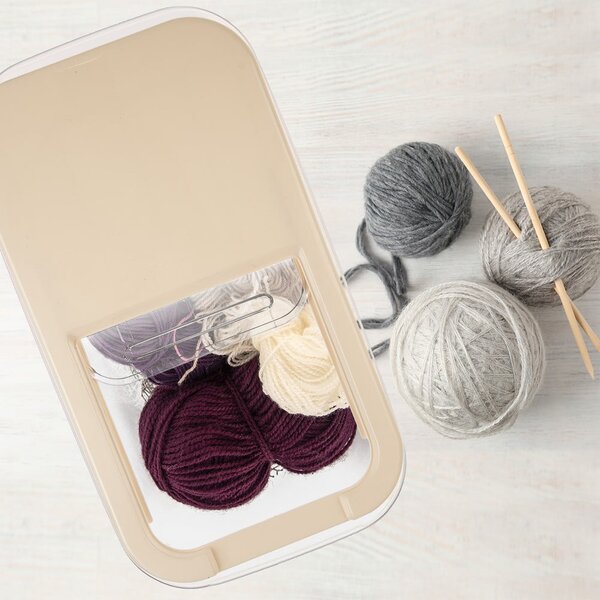 Scatola di plastica con coperchio 35x20x23 cm Slop - Orion