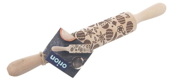 Mattarello con rilievo in legno – Orion