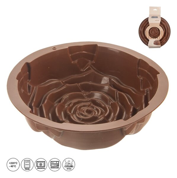 Stampo da forno in silicone per ciambellone ø 25 cm – Orion