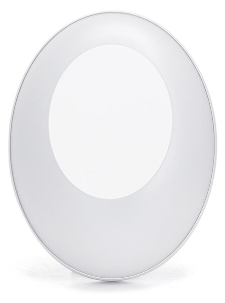 Applique Led da parete slim Eye 24W rotondo Bianco IP65 Bianco freddo 6500K Aigostar