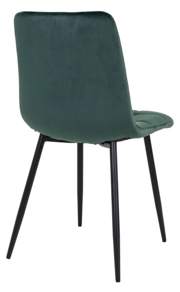 Sedie da pranzo verdi in un set di 2 Middelfart - House Nordic