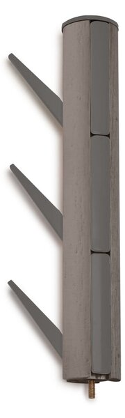 Gancio in gomma grigia per legno Flapper - Umbra