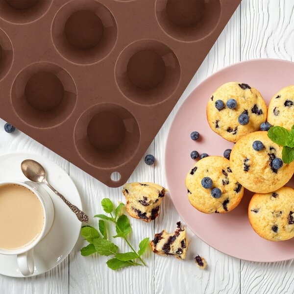 Stampo da forno in silicone per muffin 23,5x29 cm – Orion