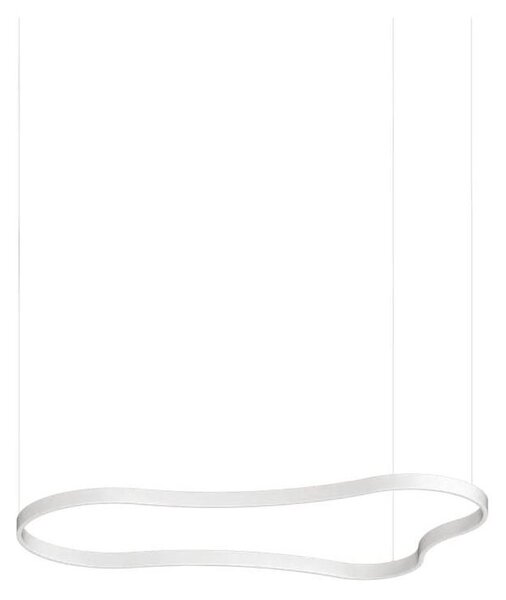 Ideal Lux - Lampadario LED a sospensione con filo WAVES LED/54W/230V CRI 90 bianco