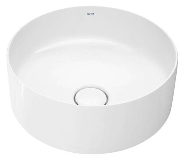 Roca Inspira - Lavabo da appoggio, diametro 370 mm, bianco A327523000