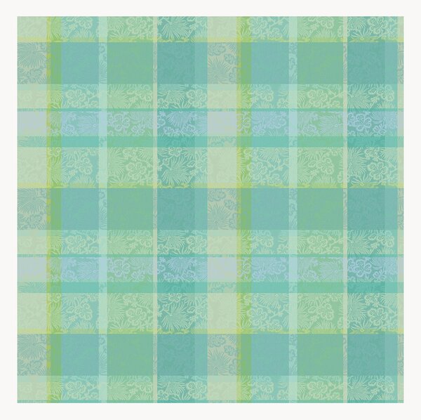 Tovaglia jacquard Mille Venusta Aqua