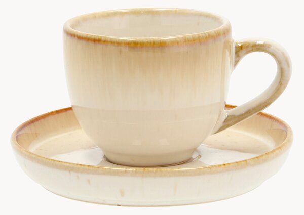 Set di 2 tazzine con piattino Gastro