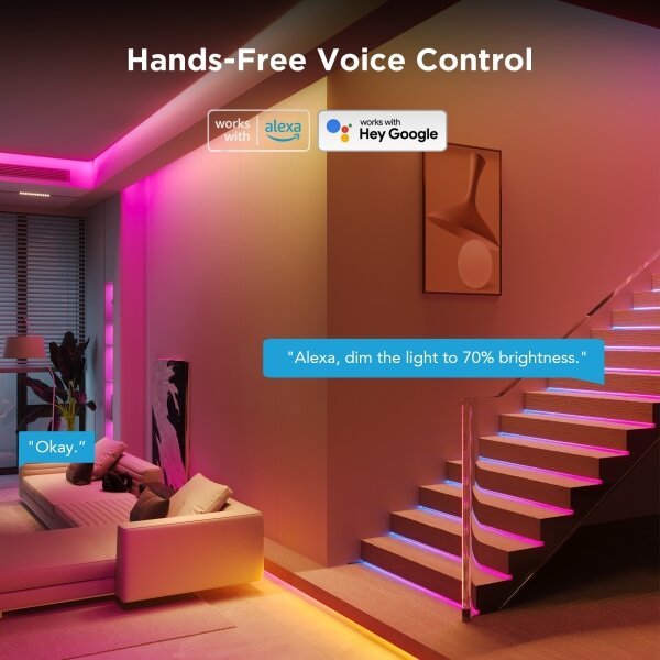Govee - LED RGBICW striscia dimmerabile SMART PRO LED/12W/24V 3m Wi-Fi