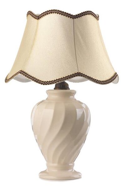 ONLI - Lampada da tavolo VORTICE 1xE27/22W/230V 60 cm beige