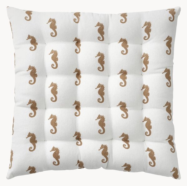 Cuscino sedia in cotone Seahorse