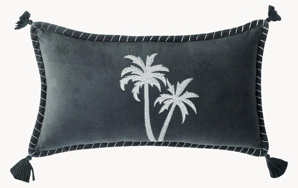 Cuscino in velluto di cotone Oasis