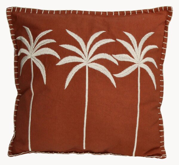 Cuscino in cotone tessuto a mano Palm Tree