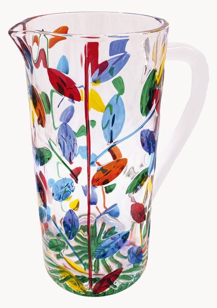 Brocca dipinta a mano Murano, 1 L
