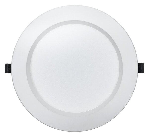 Faro da incasso 24W, Foro Ø180mm - 210mm Bianco da 2.040lm Rotondo Colore Bianco Freddo 6.000K