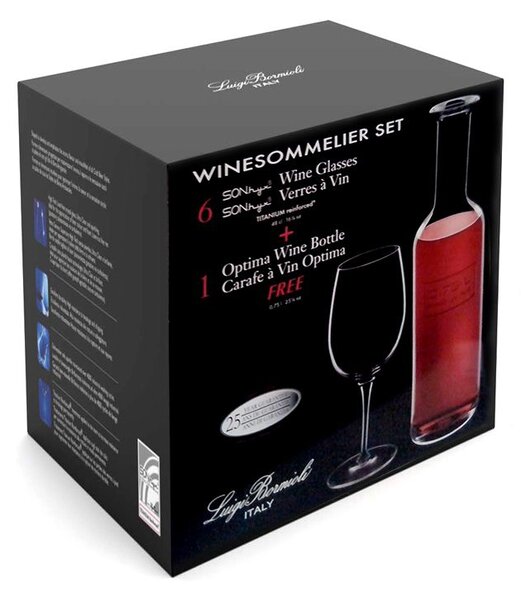 Bormioli Luigi Winesommelier Set 7 Pz Gift Box
