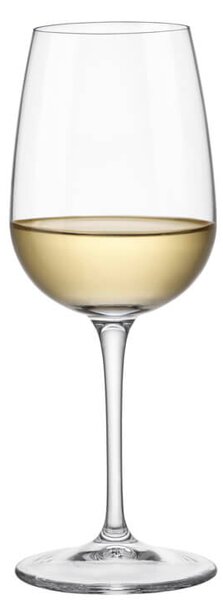 Calice professionale in vetro cristallino con "Gambo Stirato". Ideale per servire vini bianchi e vini rosè. Ecologico. Resistente ai lavaggi in lavastoviglie. Prodotto in Italia