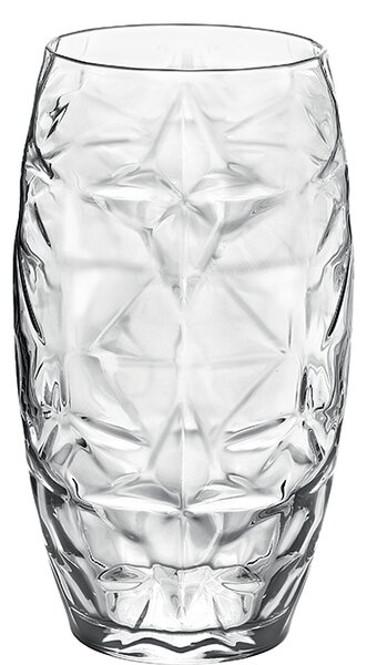 Bormioli Rocco Oriente Bicchiere Cooler 47 cl Set 6 Pz in Vetro Trasparente