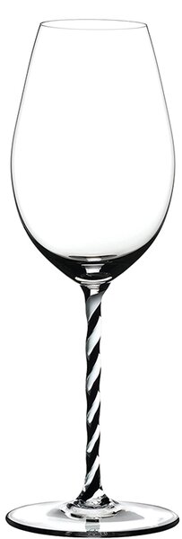 Riedel Fatto A Mano Black & White Calice Champagne 44,5 cl In Cristallo