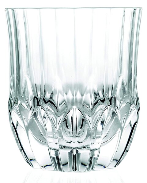 p>Elegante set di bicchieri per acqua in cristallo finemente lavorato,  linee classiche e slanciate, ideale per una tavola chic e raffinata.</p>