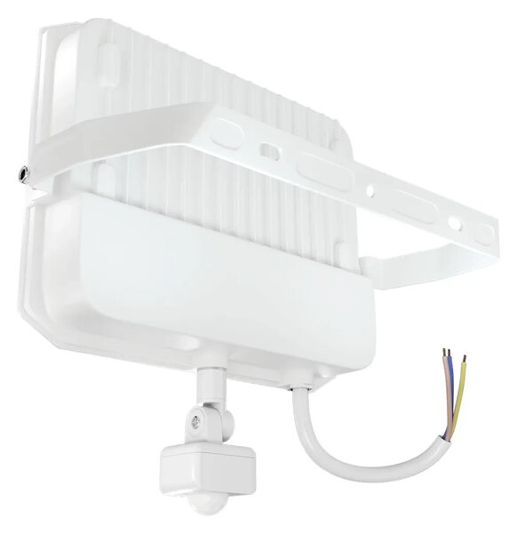 Faro LED 100W IP65 Bianco con Sensore di Movimento e OSRAM chip LED Colore Bianco Naturale 4.000K