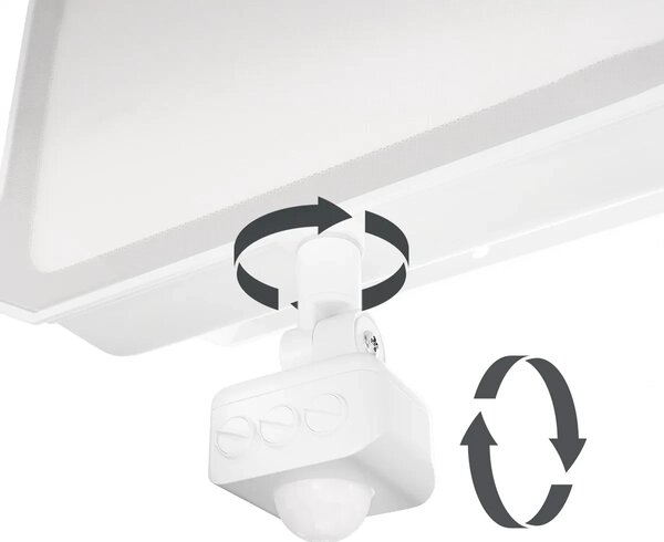 Faro LED 100W IP65 Bianco con Sensore di Movimento e OSRAM chip LED Colore Bianco Naturale 4.000K