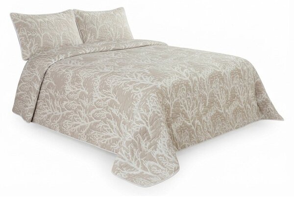Copriletto beige 220x240 cm Iris – My House