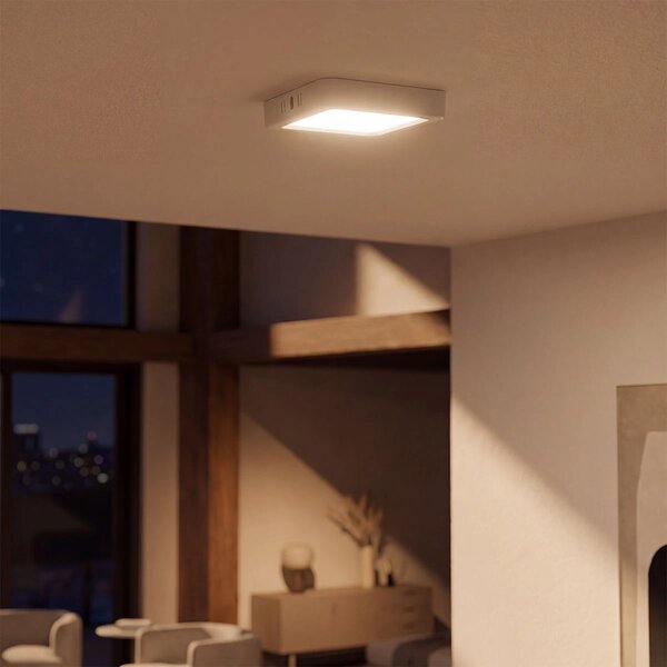 Plafoniera LED Quadrata 12W 165x165mm CCT Bianco Variabile - LEDISENS Colore Bianco Variabile CCT
