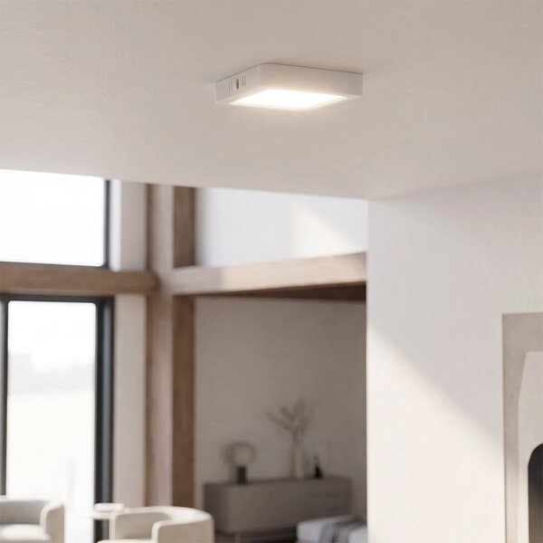 Plafoniera LED Quadrata 18W 215x215mm CCT Bianco Variabile - LEDISENS Colore Bianco Variabile CCT