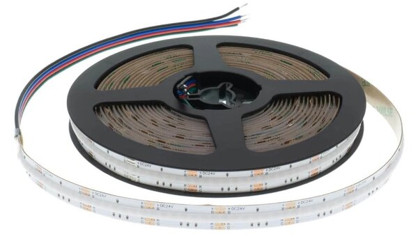 Striscia LED COB RGB Multicolore 16W/m 24VDC IP20 5m Professional Colore RGB
