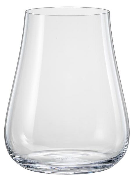 Rona Linea Umana Bicchiere Per Acqua Naturale 50 cl Set 6 Pz in Cristallo Soffiato