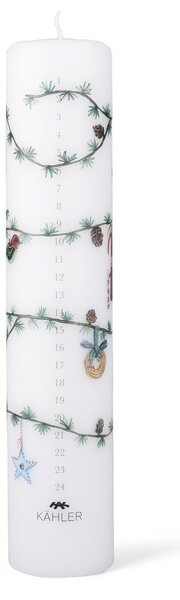 Candela a tema natalizio Hammershøi Christmas – Kähler Design