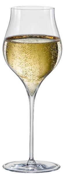 <p>Calice flute in cristallo soffiato elegante e leggero particolarmente indicato per la degustazione di vini spumanti con un volume ampio ed un invito verso le labbra delicato, morbido e avvolgente.</p>