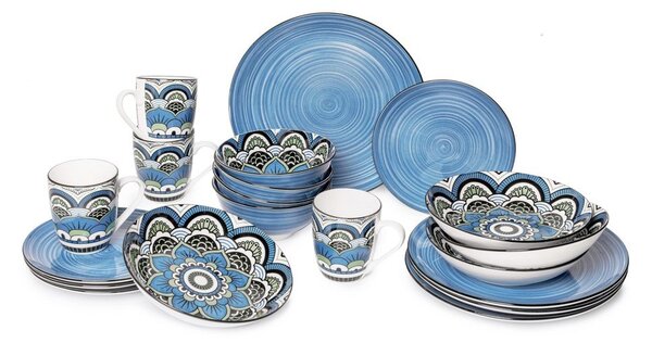 Set di piatti in porcellana da 20 pezzi Orient - Bonami Essentials