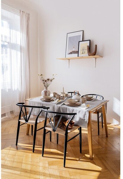 Set da pranzo in gres beige 24 pezzi Glosia - Bonami Selection