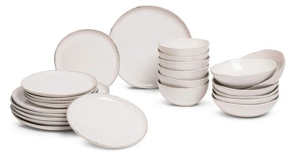 Set da pranzo in pietra 24 pz Snow Heart – Bonami Essentials