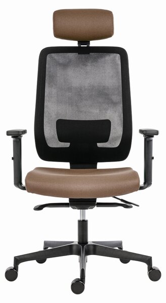 Powerton Office poltrona ergonomica Lucie, Beige