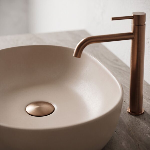 Lavabo da Appoggio Rea Lisa Mocca Matt