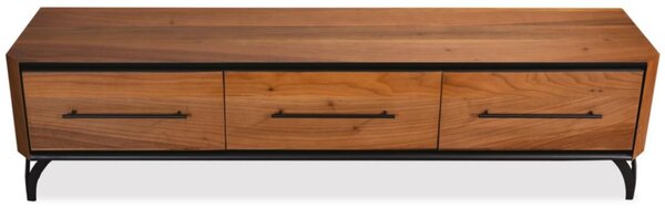 Supporto TV moderno, mobile TV per soggiorno, mobili TV in legno marrone, nuovo