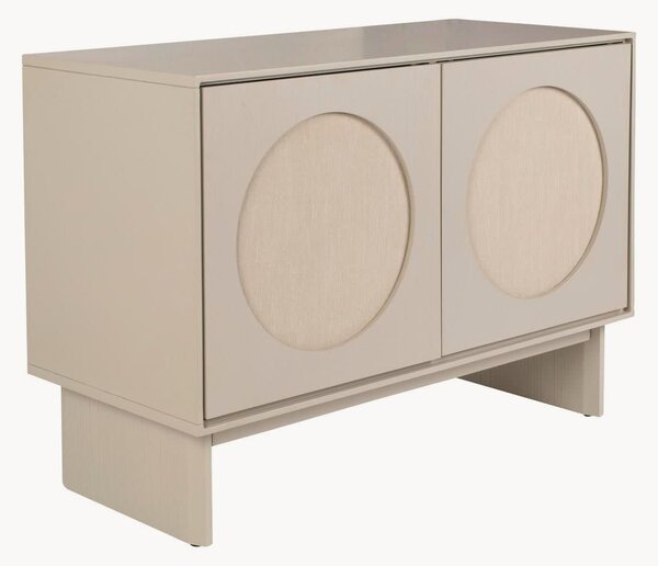 Mobile TV in legno di acacia Twin