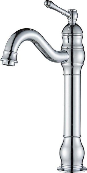 Miscelatore monocomando Famanu per lavabo, finitura cromata, girevole a 360°