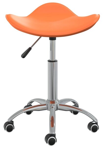 VidaXL Sedia da ufficio in Pelle finta arancione