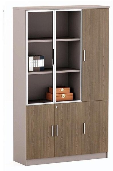 Armadio da ufficio in legno, design lussuoso, schedario, mobili da ufficio moderni
