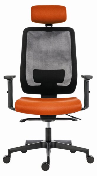 Sedia ergonomica da ufficio Powerton Lucie, Orange